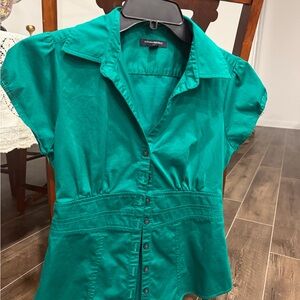 Banana Republic Emerald Blouse